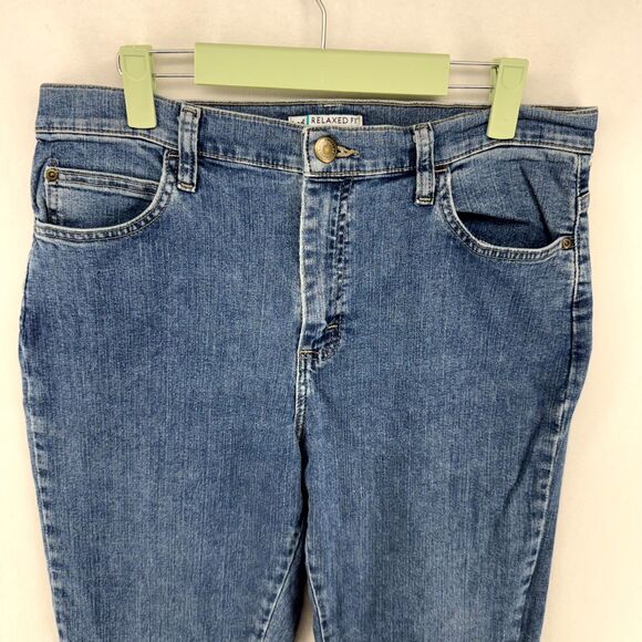 Lee Relaxed Fix Jeans Blue Jeans Ladies Size 12 (M) - Picture 5 of 11